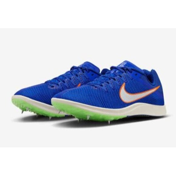 Nike Mens Zoom Rival Distance Track Cleats DC8725-401 Blue Size 10.5 - Picture 1 of 5